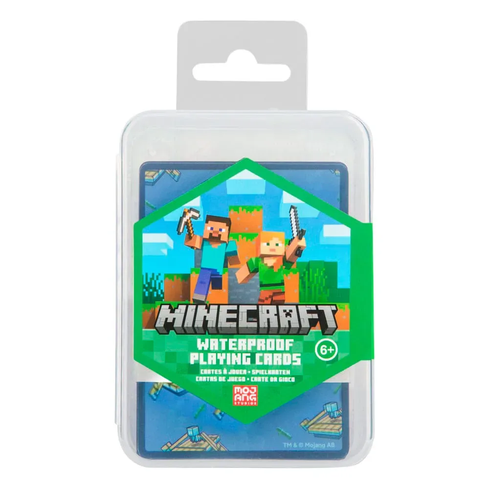 Minecraft Waterproof Kaartspel van Paladone – doos