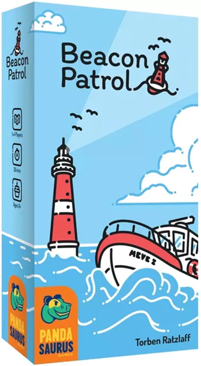 Beacon Patrol - Bordspel - Coöperatief en Solo te spelen - Engelstalig de Pandasaurus Games – boîte