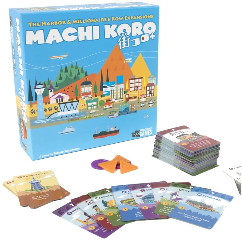 Machi Koro 5th Anniversary s de Pandasaurus Games – boîte