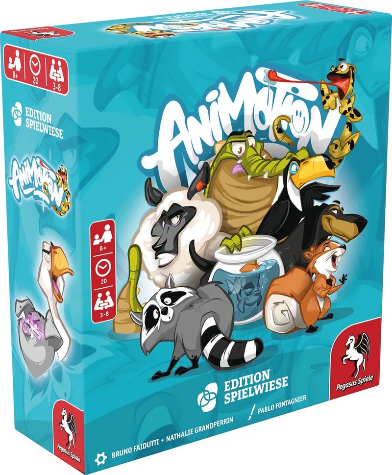 Animotion: Raad de Dieren en Emoties from Pegasus Spiele – box