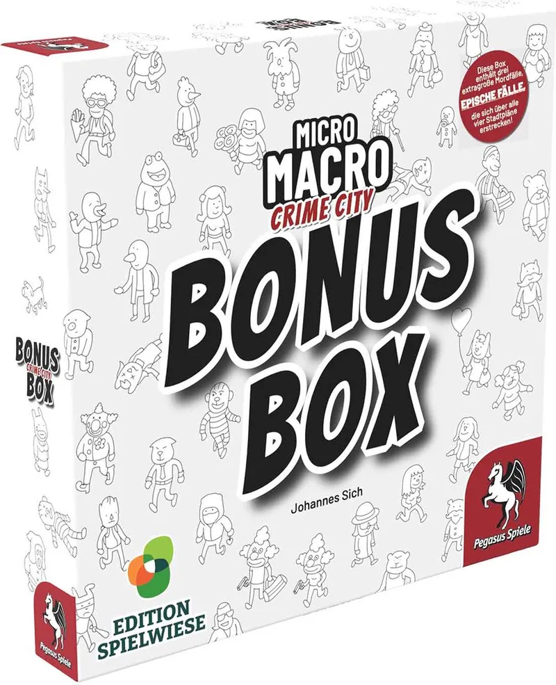 MicroMacro: Crime City - Bonus Box, Bordspel, Familie, Familiespel from Pegasus Spiele – box