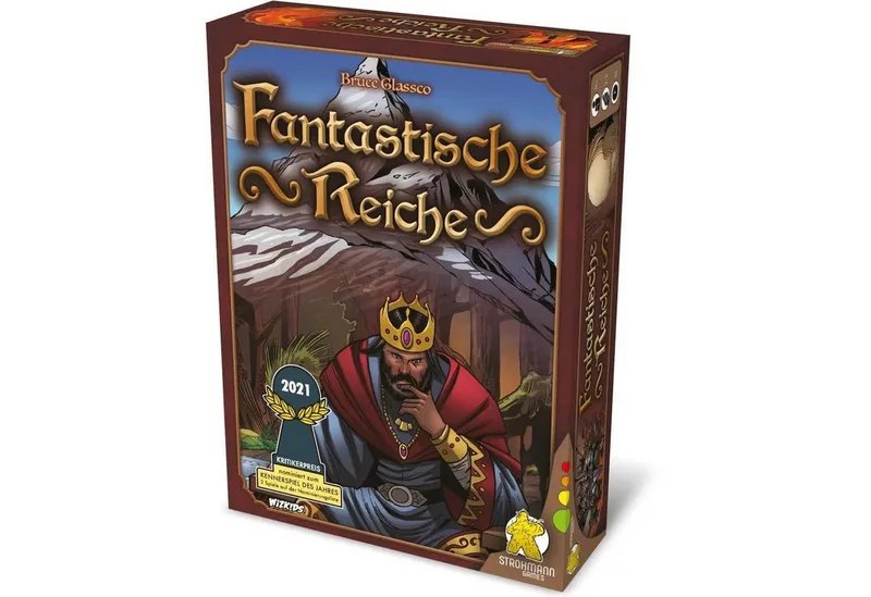 Spiel Fantastische Reiche *Nominiert Kennerspiel des Jahres 2021* von Pegasus Spiele – Schachtel