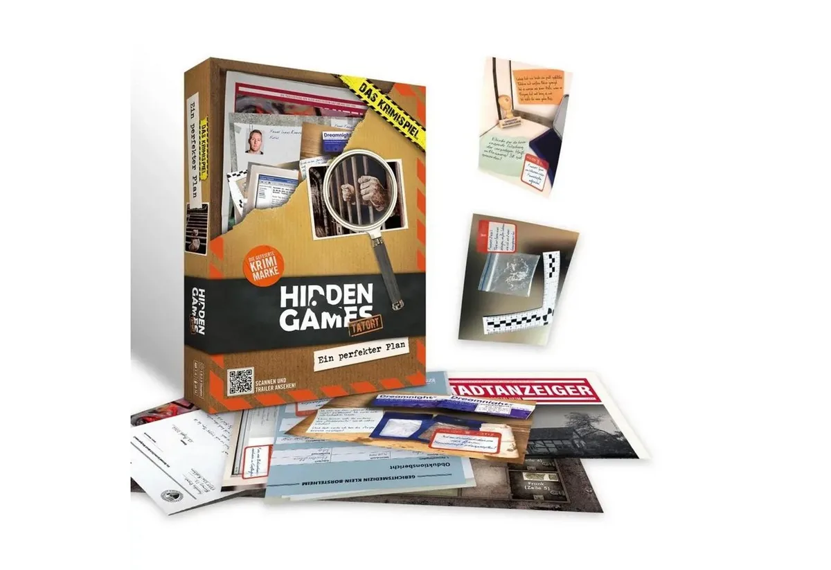 Spiel Hidden Games Tatort: Ein perfekter Plan fra Pegasus Spiele – æske