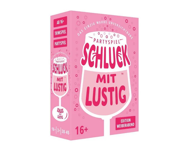 Spiel Kartenspiel Schluck mit Lustitig Edition Weiberabend von Pegasus Spiele – Schachtel