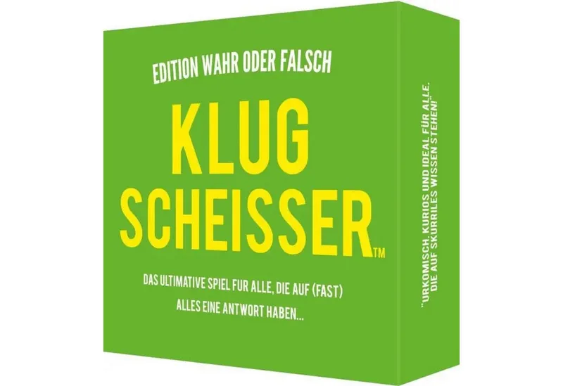 Spiel Klugscheisser - Edition Wahr oder Falsch from Pegasus Spiele – box