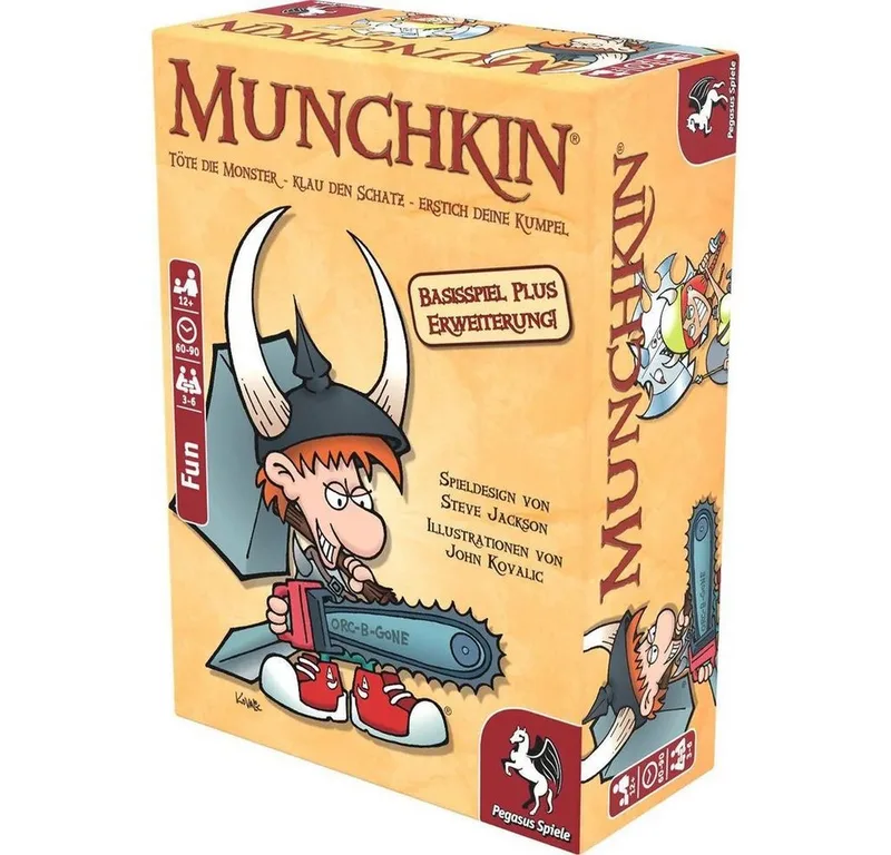 Spiel Munchkin 1+2 from Pegasus Spiele – box 2 of 4