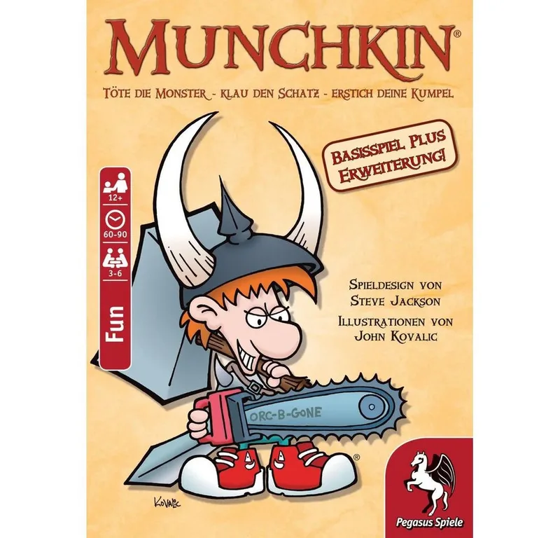 Spiel Munchkin 1+2 from Pegasus Spiele – box 3 of 4