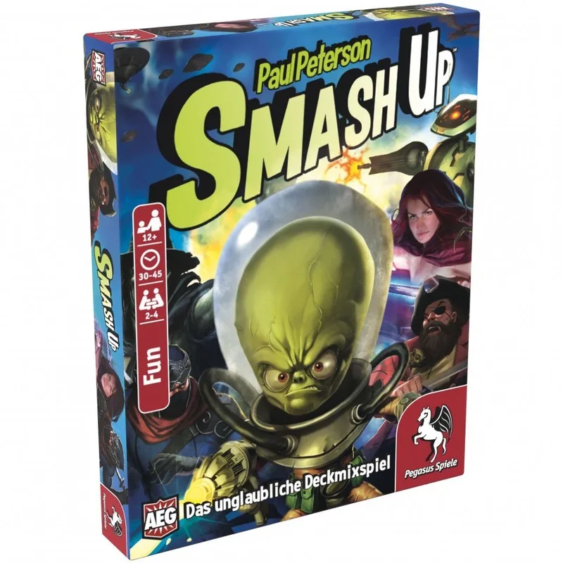 Spiel, Smash Up - deutsch från Pegasus Spiele – kartong