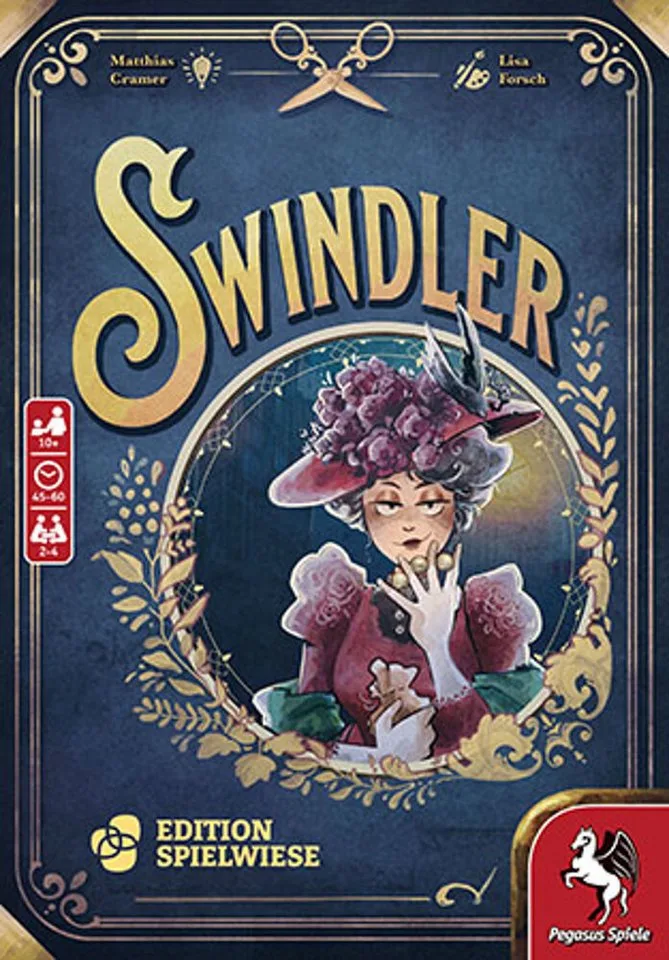 Spiel Swindler von Pegasus Spiele – Schachtel