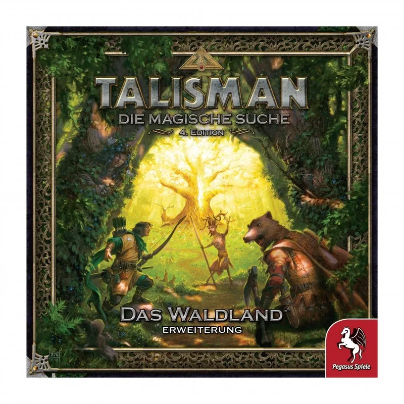 Spiel, Talisman - Das Waldland - Erweiterung - deutsch från Pegasus Spiele – kartong