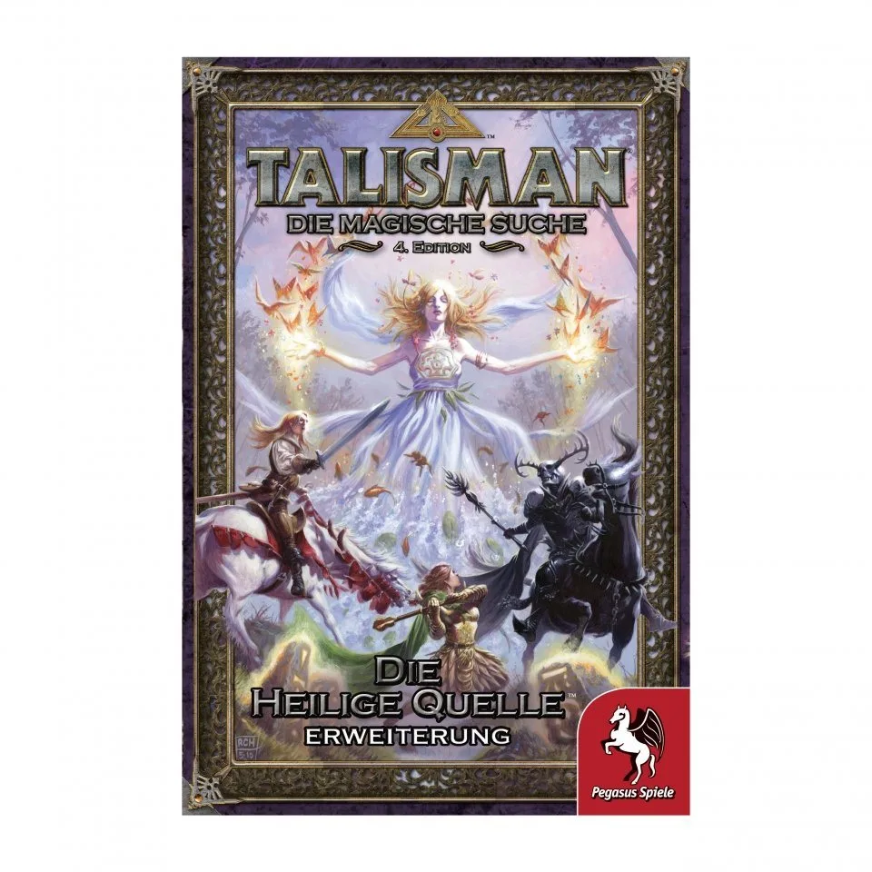 Spiel, Talisman - Die Heilige Quelle - Erweiterung - deutsch von Pegasus Spiele – Schachtel