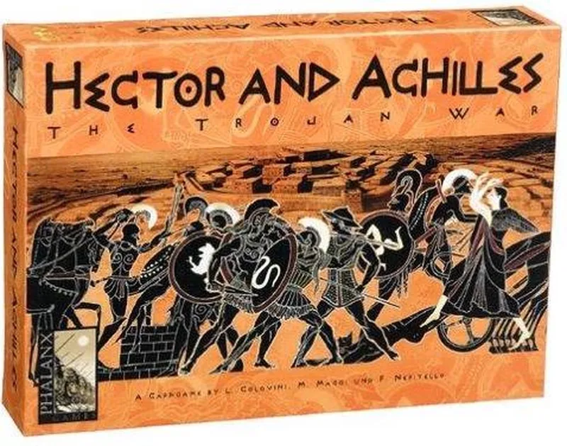 Hector & Achilles - Board game voor 2 spelers - Engelse versie de Phalanx Games – boîte