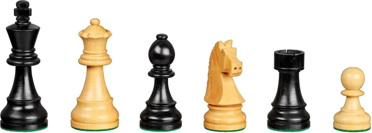 Arcadius Schaakstukken Koningshoogte 95 mm de Philos, édition Multicolore – boîte