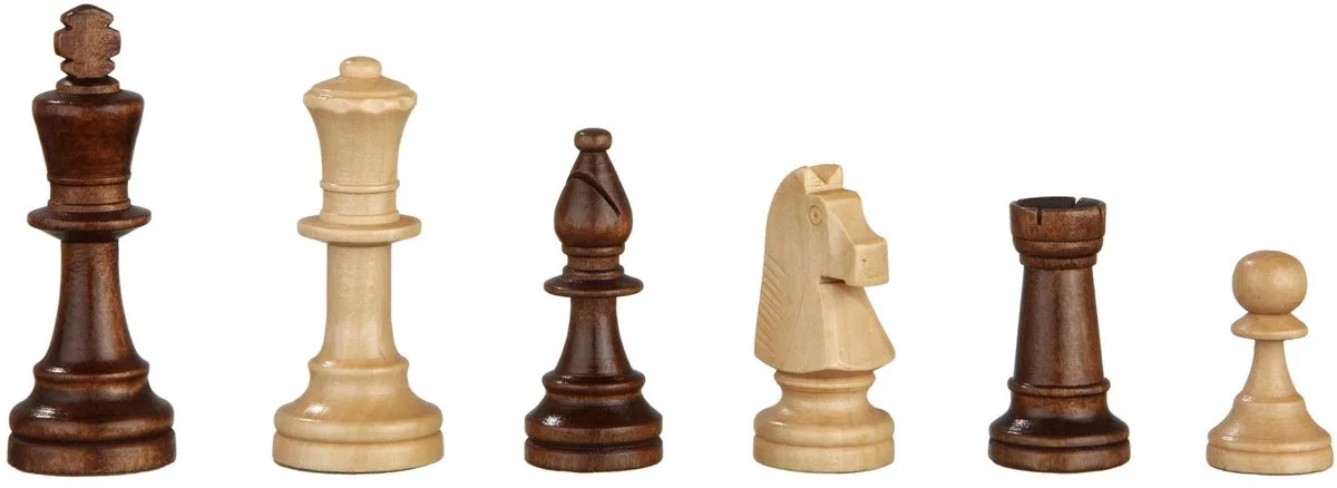Heinrich VIII Schaakstukken Koningshoogte 97 mm de Philos – boîte