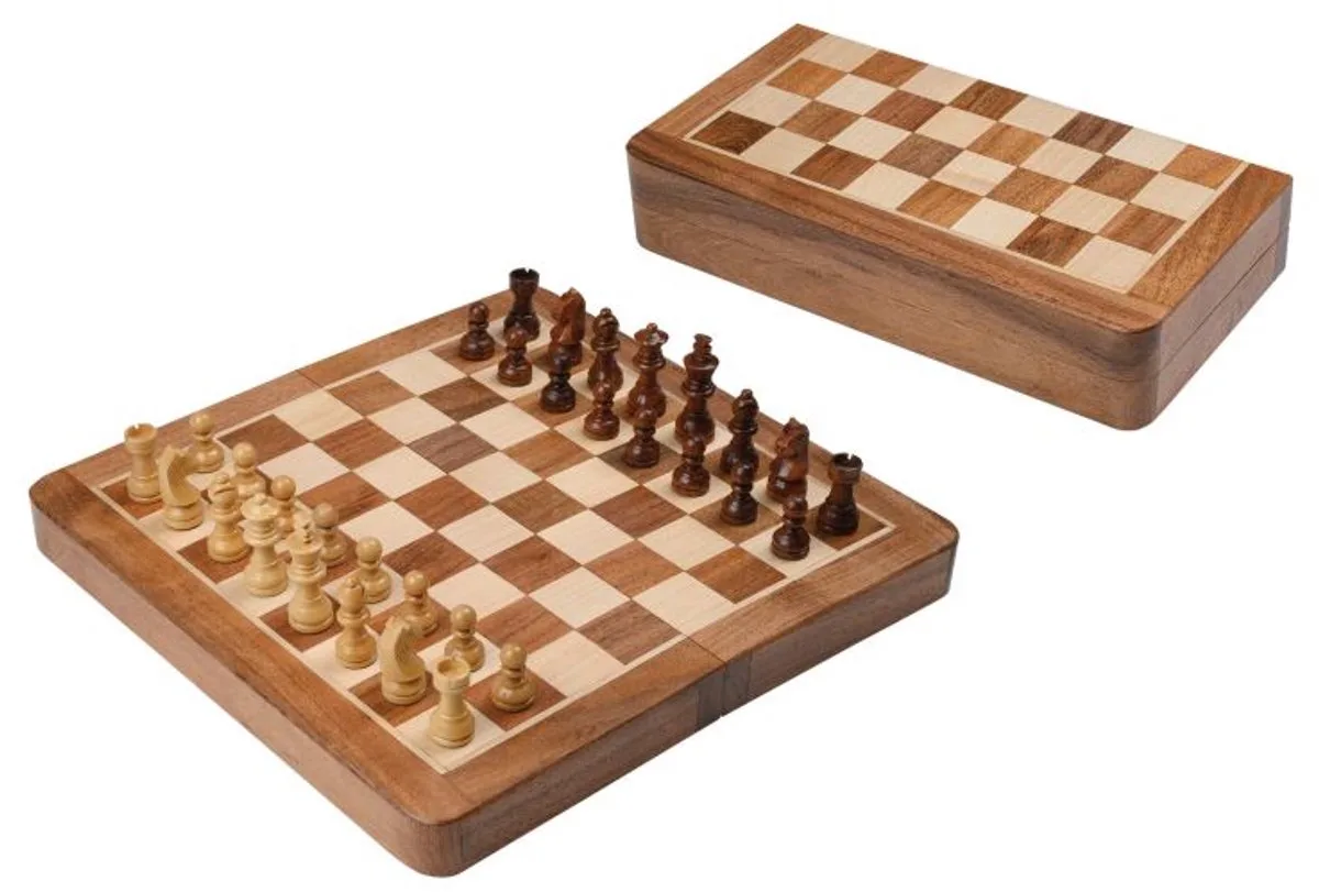 magnetisch schaakspel reisformaat 25 mm veld speelgoed. de Philos – boîte