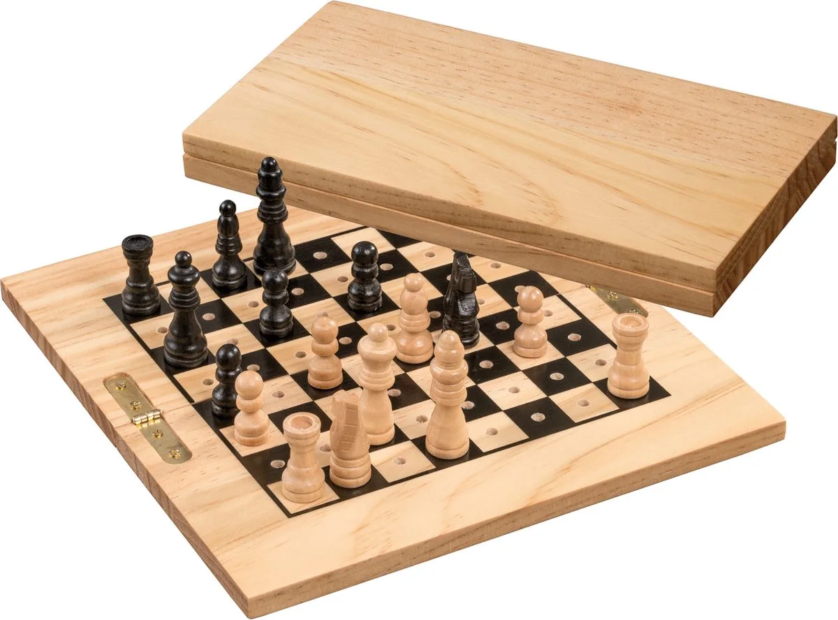 Reis Schaak Set Veld 19 mm / Koningshoogte 50 mm de Philos – boîte