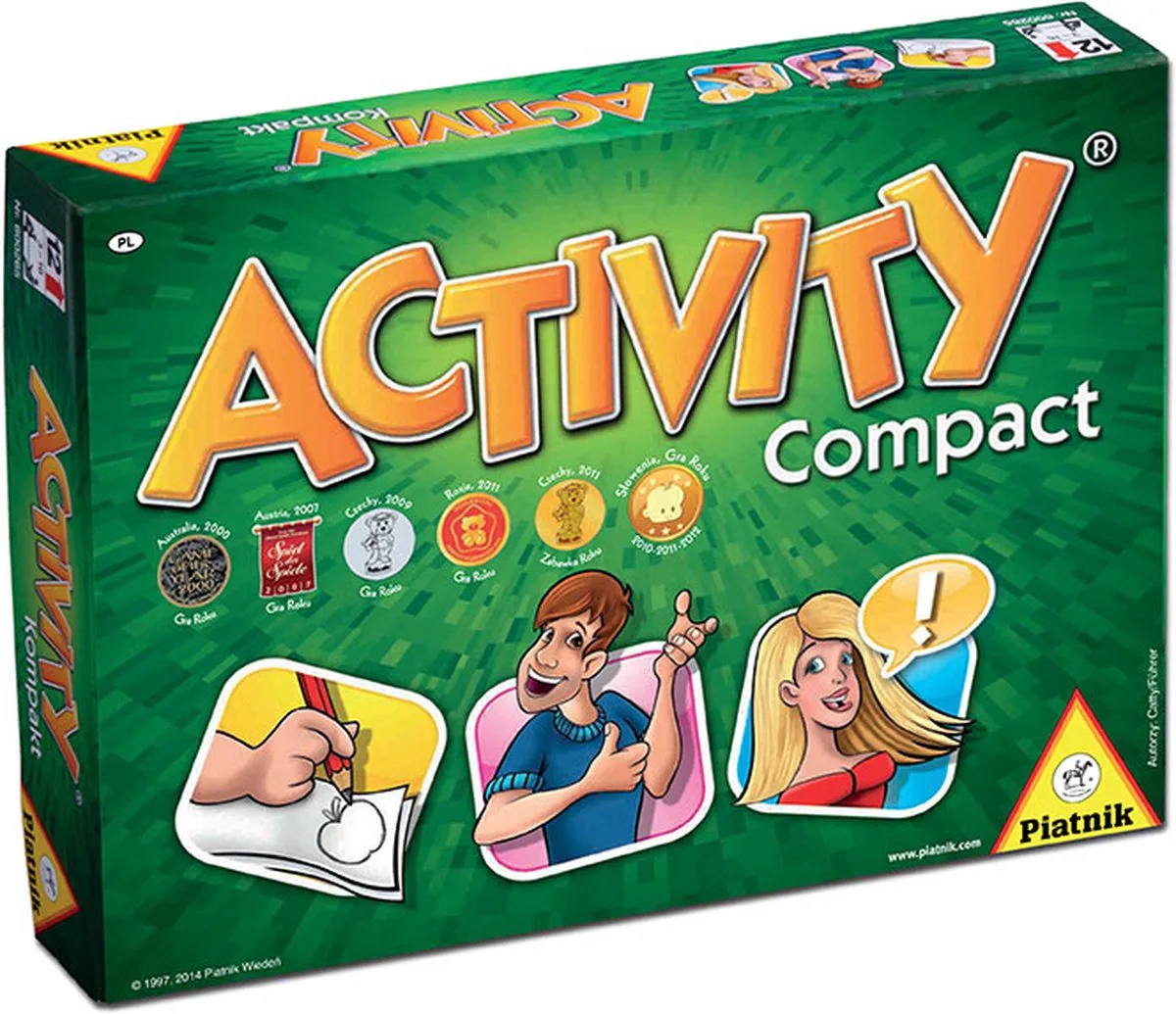 Activity Compact Kaartspel Accumulating van Piatnik – doos