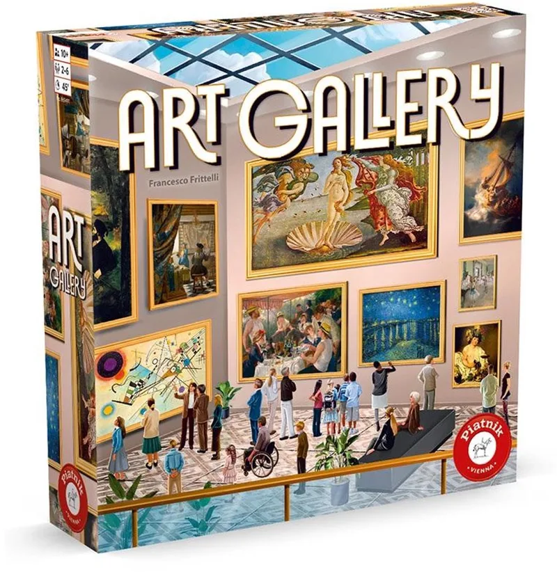 Art Gallery 6694 van Piatnik, editie Meerkleurig – doos