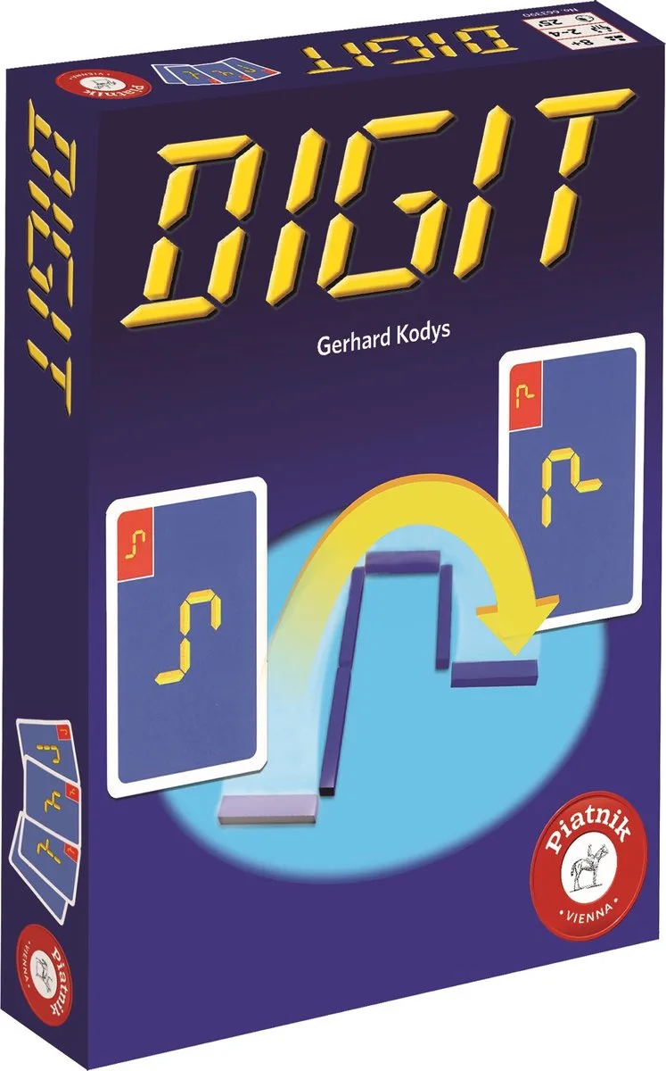 Digit. van Piatnik, editie Meerkleurig – doos