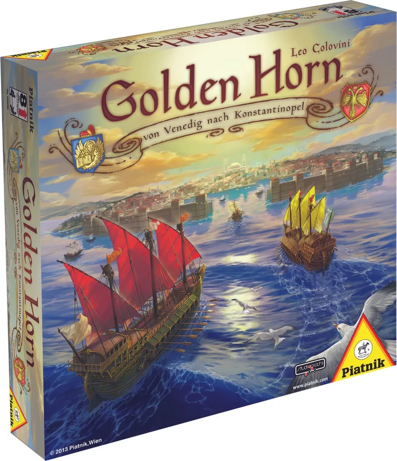 Golden Horn von Piatnik – Schachtel
