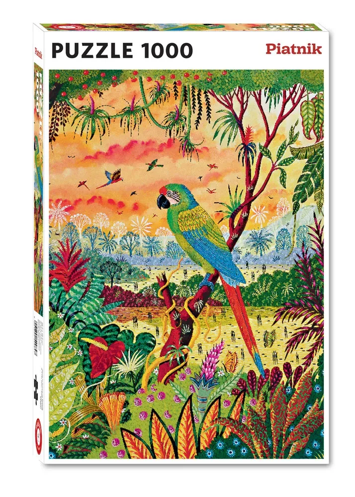 Great Green Macaw (1000) from Piatnik, Multicolour edition – box 2 of 2