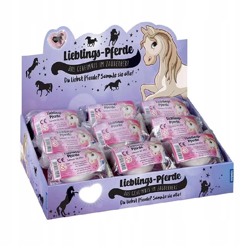 Horse Friends Beeldje - Ontdek je paird uit small! van Piatnik – doos