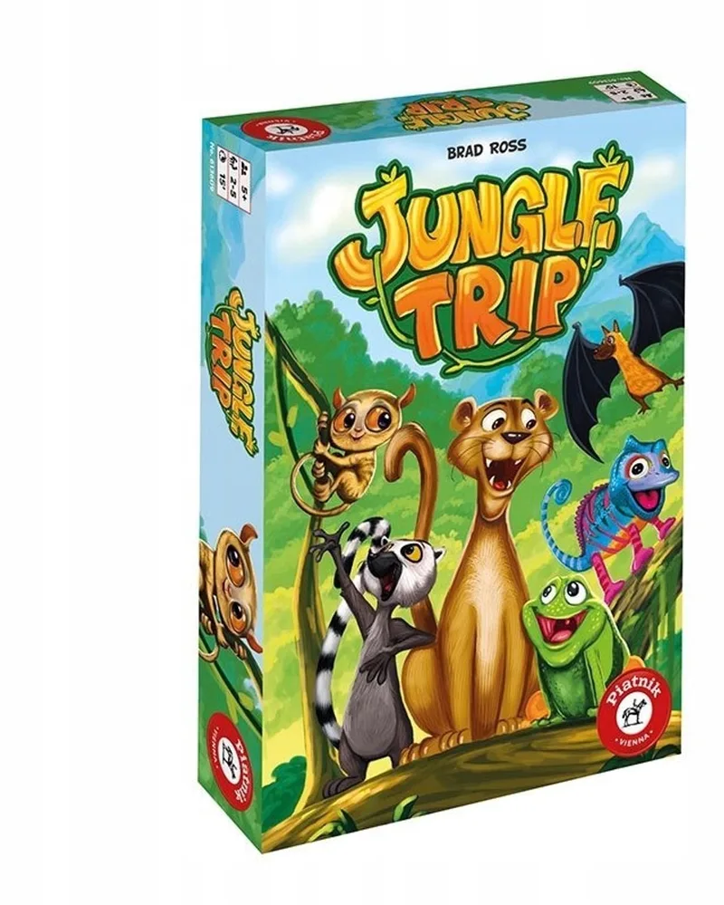 Jungle Trip Kaartspel - Piatnik Dierenkaartspel from Piatnik – box