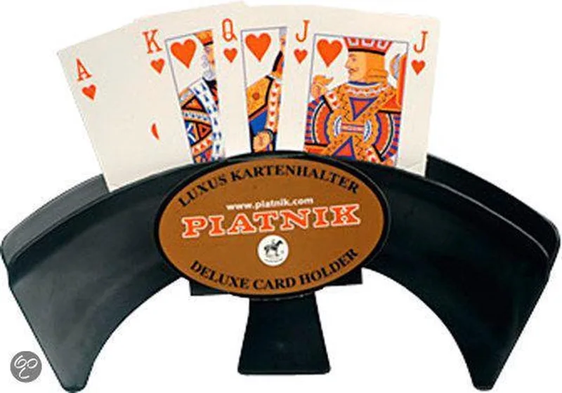 Kaartenhouder deluxe Piatnik from Piatnik, Zwart edition – box