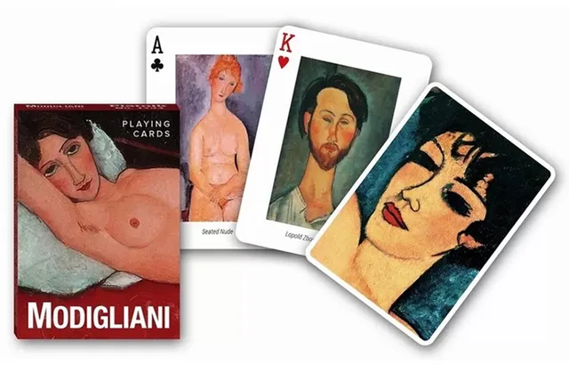 kaartspel Modigliani