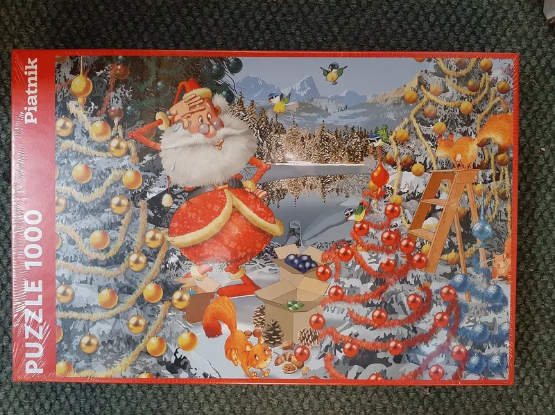 Kerstpuzzel Christmas Tree Decorations van Piatnik – doos