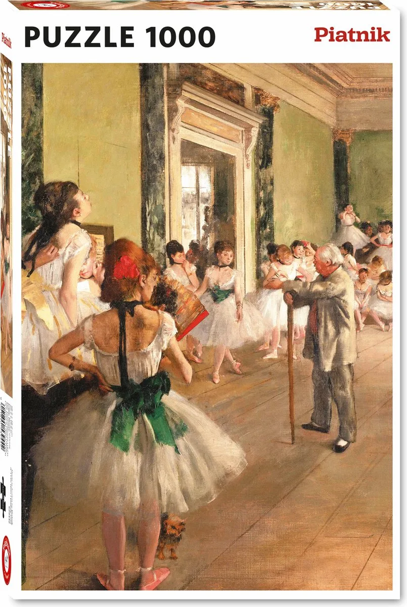 Legpuzzel - 1000 stukjes - Dansklas, Degas van Piatnik – doos