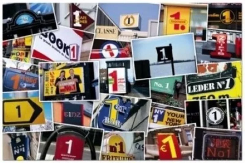 Legpuzzel - 1000 stukjes - Getallen van Piatnik – doos