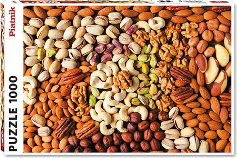 Puzzel 1000 stukjes - Nut mix van Piatnik, editie Meerkleurig – doos