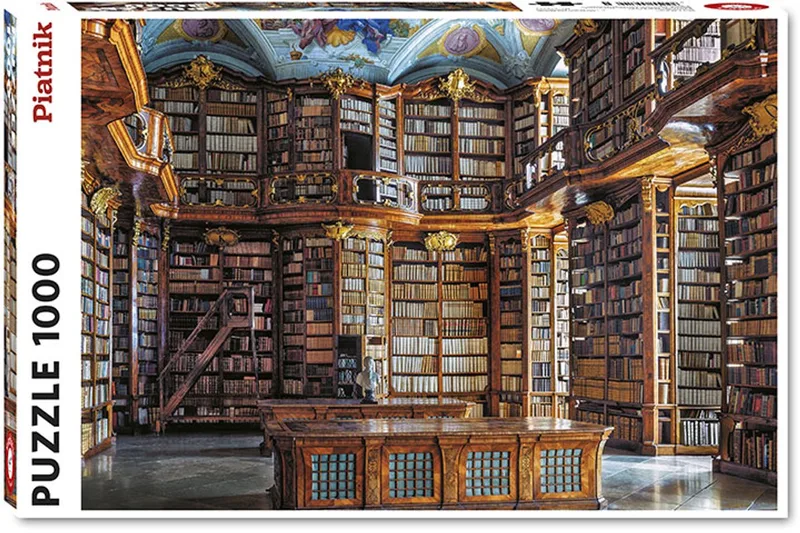 Puzzle Biblioteka Św. Floriana 1000 van Piatnik – doos