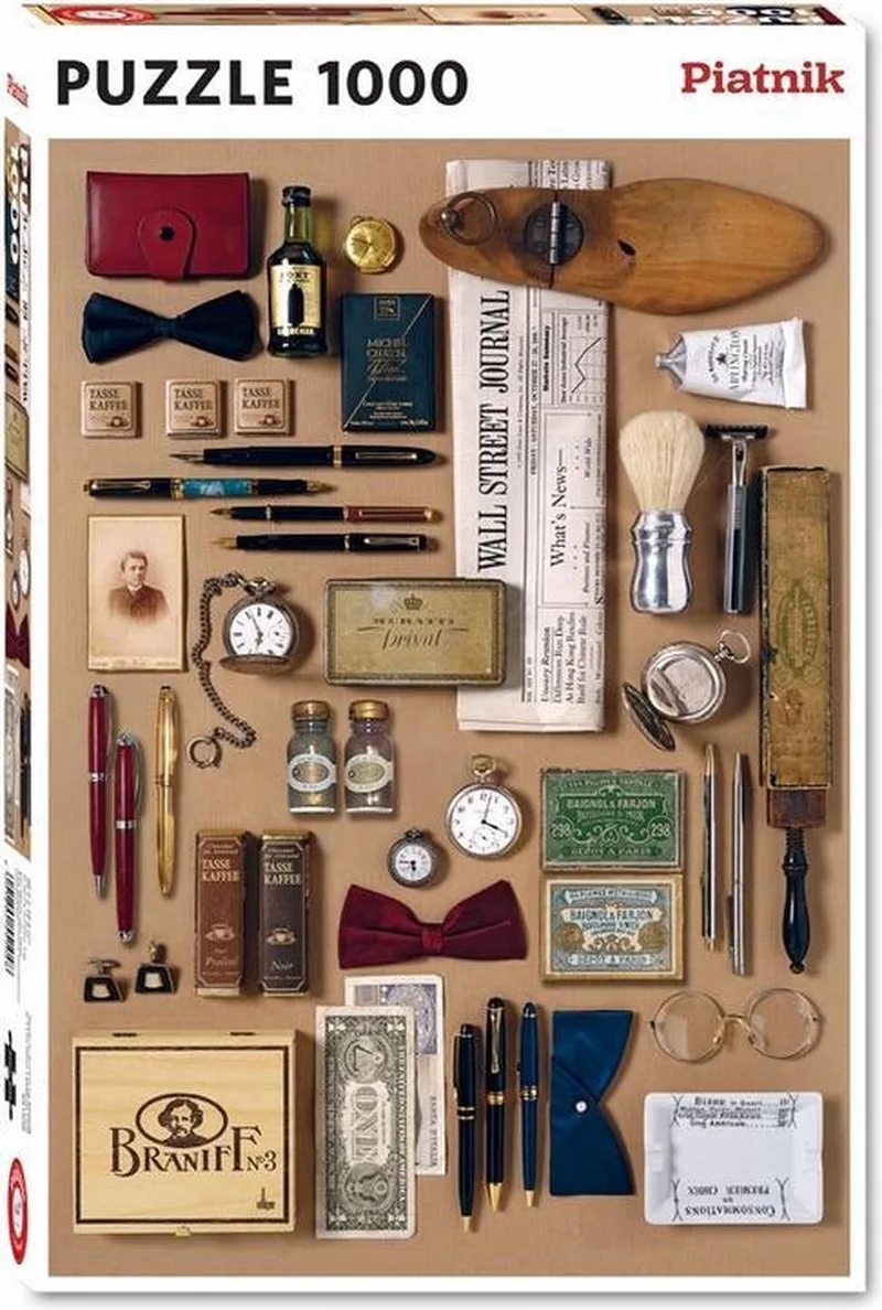 Sophisticated Gentleman - Puzzel - 1000 stukjes van Piatnik – doos