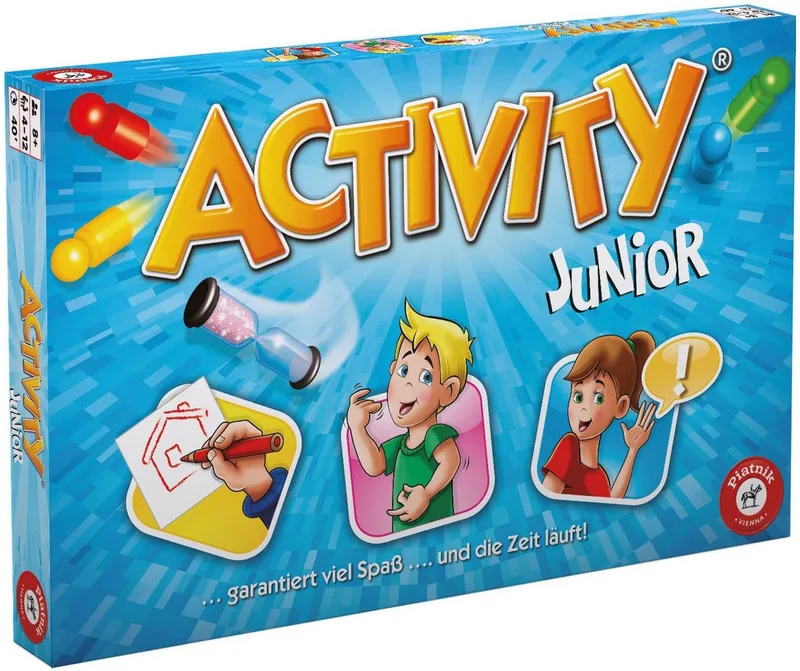 Spiel Activity Junior Kinderspiel, Kinderspiel from Piatnik, Bunt edition – box