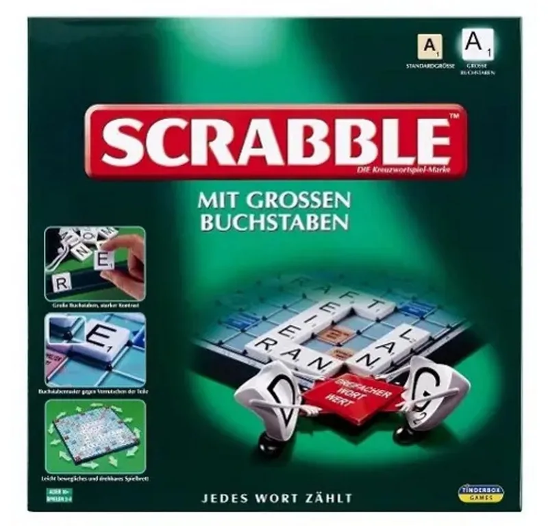 Spiel Scrabble mit großen Buchstaben from Piatnik – box