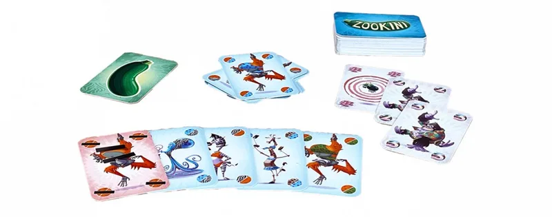 Zookini, Kaartspel, Familie, 7 jaar, Familiespel de Piatnik – boîte