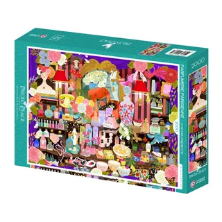 puzzel Parijs parfumwinkel 2000 stukjes puzzel. van Pieces & Peace, editie Meerkleurig – doos 2 van 2