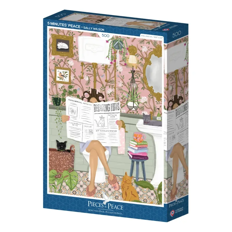 Puzzle 5 Minutes de Tranquilité from Pieces & Peace – box 2 of 2