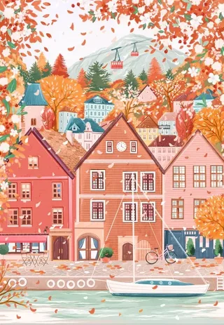 Puzzle Bergen - 1000 pièces van Pieces & Peace – doos 1 van 2