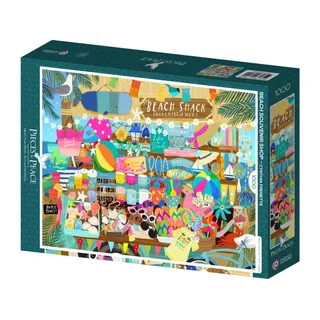 Puzzle Boutique de Souvenirs de Plage - 1000 pièces de Pieces & Peace – boîte 2 sur 2