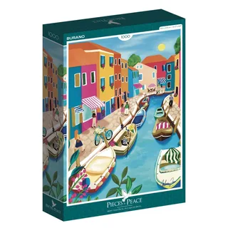 Puzzle Burano - 1000 pièces from Pieces & Peace – box 2 of 2
