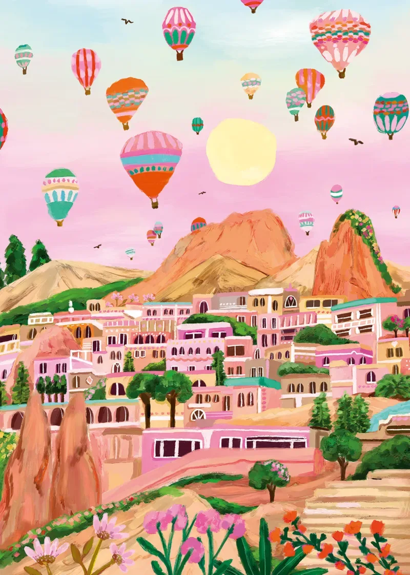 Puzzle Cappadoce - 1000 pièces de Pieces & Peace – boîte