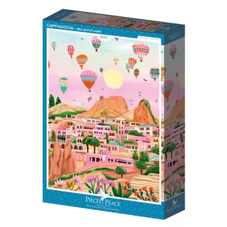 Puzzle Cappadoce - 1500 pièces de Pieces & Peace – boîte 2 sur 2