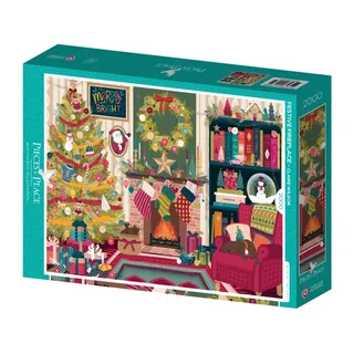 Puzzle Cheminée de Fêtes - 2000 pièces from Pieces & Peace – box 2 of 2