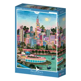 Puzzle Chicago - 1500 pièces from Pieces & Peace – box 2 of 2