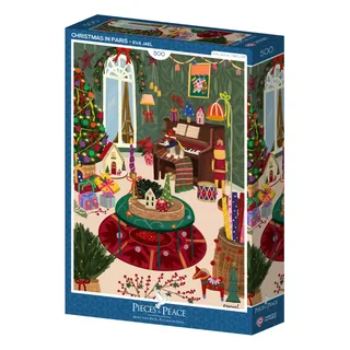 Puzzle Christmas in Paris - 500 à 999 pièces de Pieces & Peace – boîte 2 sur 2
