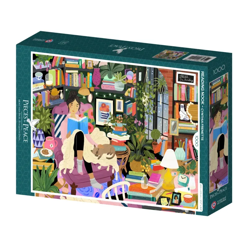 Puzzle Coin Lecture - 1000 pièces from Pieces & Peace – box 2 of 2