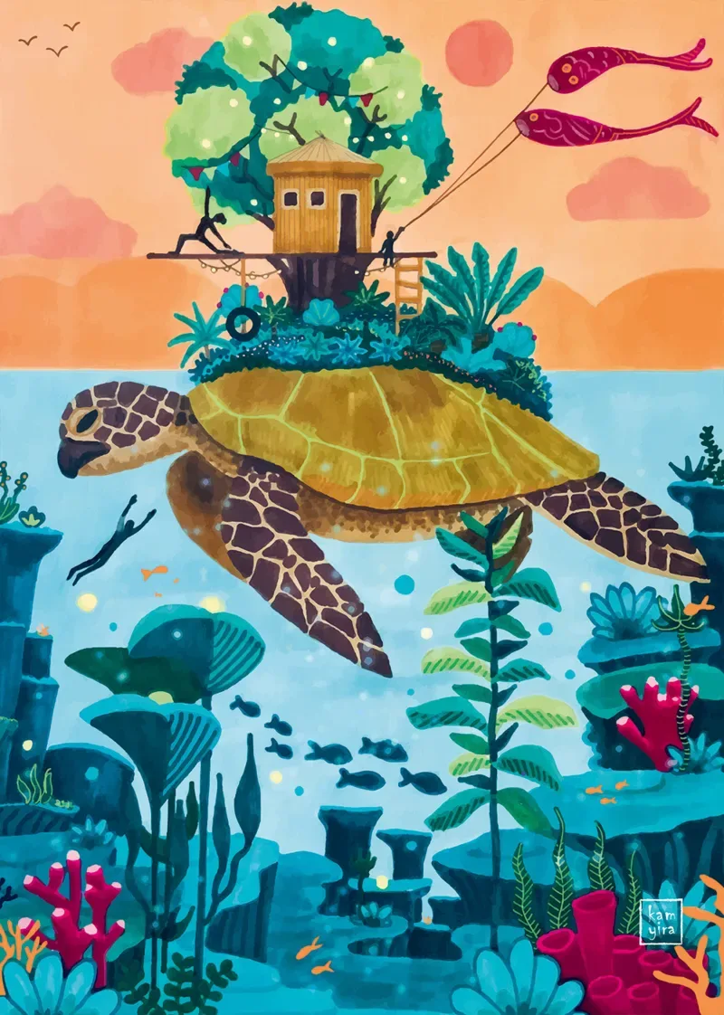 Puzzle Destination de Rêve - 1000 pièces de Pieces & Peace – boîte
